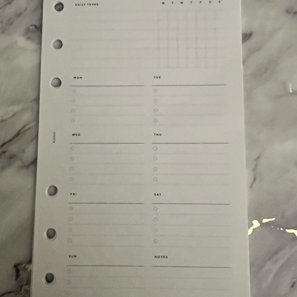 Massive personal size planner clean out. - Picture 3 of 14
